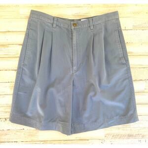 Liz Claiborne Shorts Lizwear Pleated 100% Cotton SZ 12 C102076